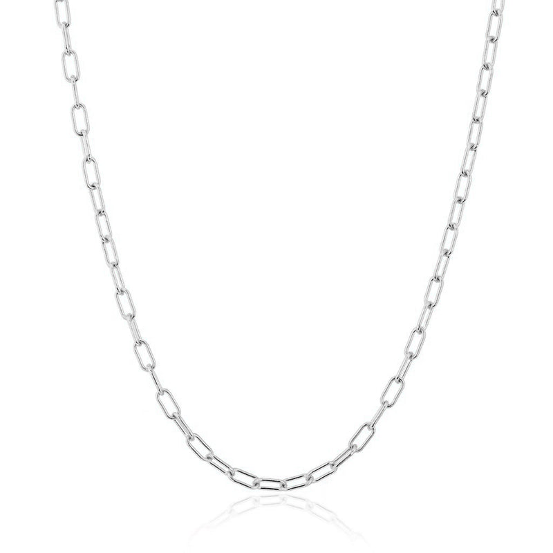 14KT White Gold Linked Chain Lyla Necklace
