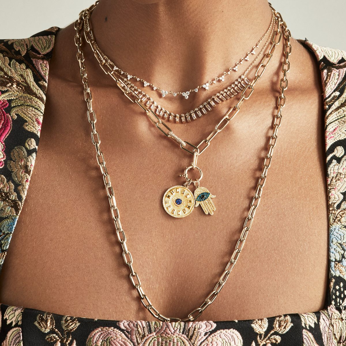 14KT Rose Gold Luxe Carter Chain Link Bracelet – Anne Sisteron