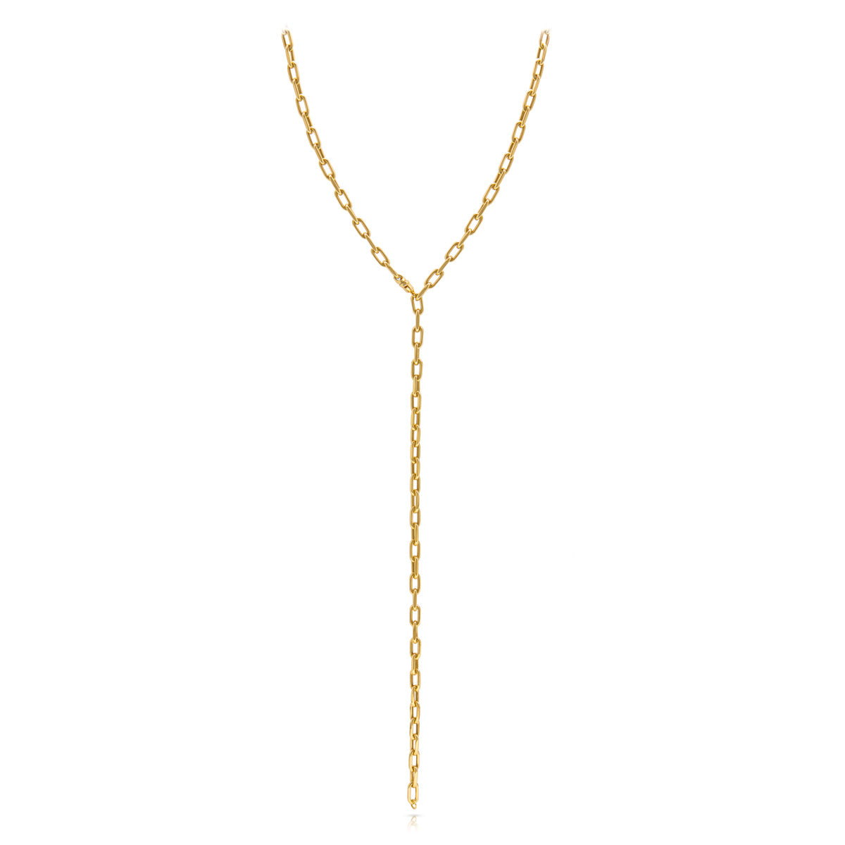14KT Yellow Gold 30" Chain Link Lillian Necklace