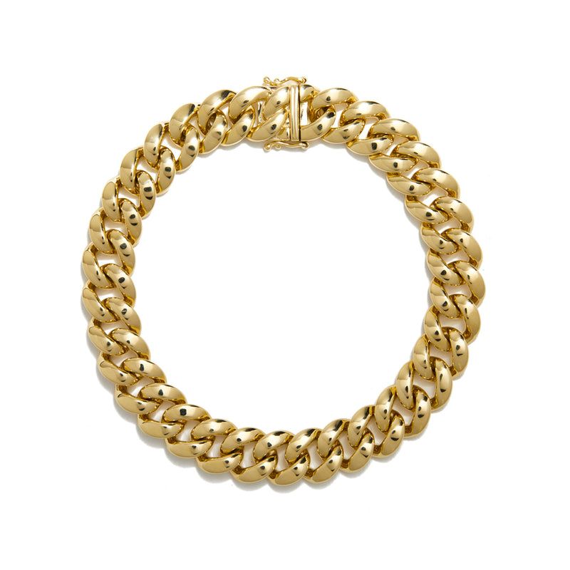 14KT Yellow Gold Luxe Yves Chain Link Bracelet