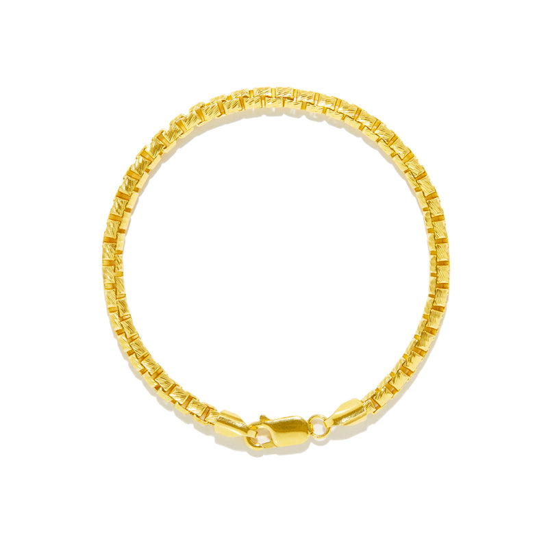14KT Yellow Gold Devin Bracelet