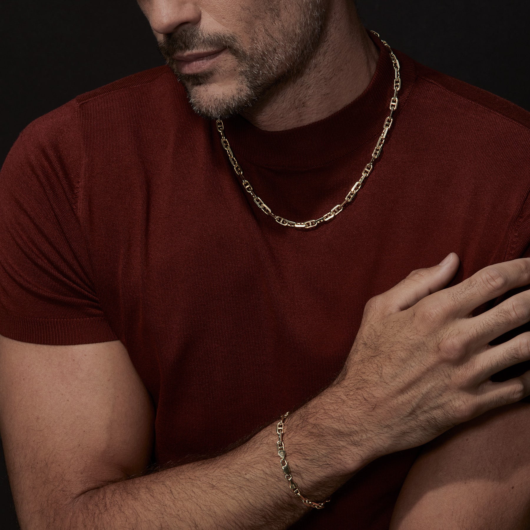 14KT Yellow Gold Harley Bracelet