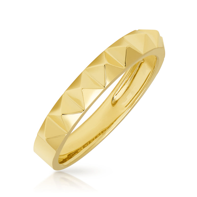 14KT Yellow Gold Harlow Spike Ring