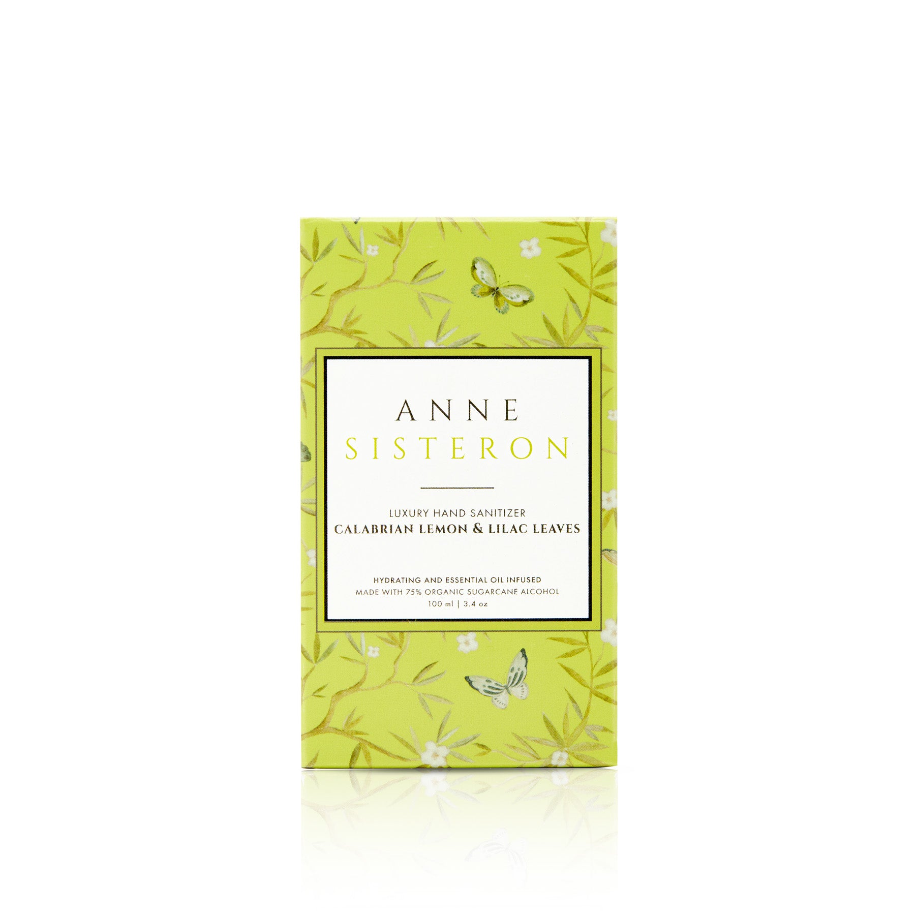 Anne Sisteron Large Hand Sanitizer - Calabrian Lemon & Lilac Leaves