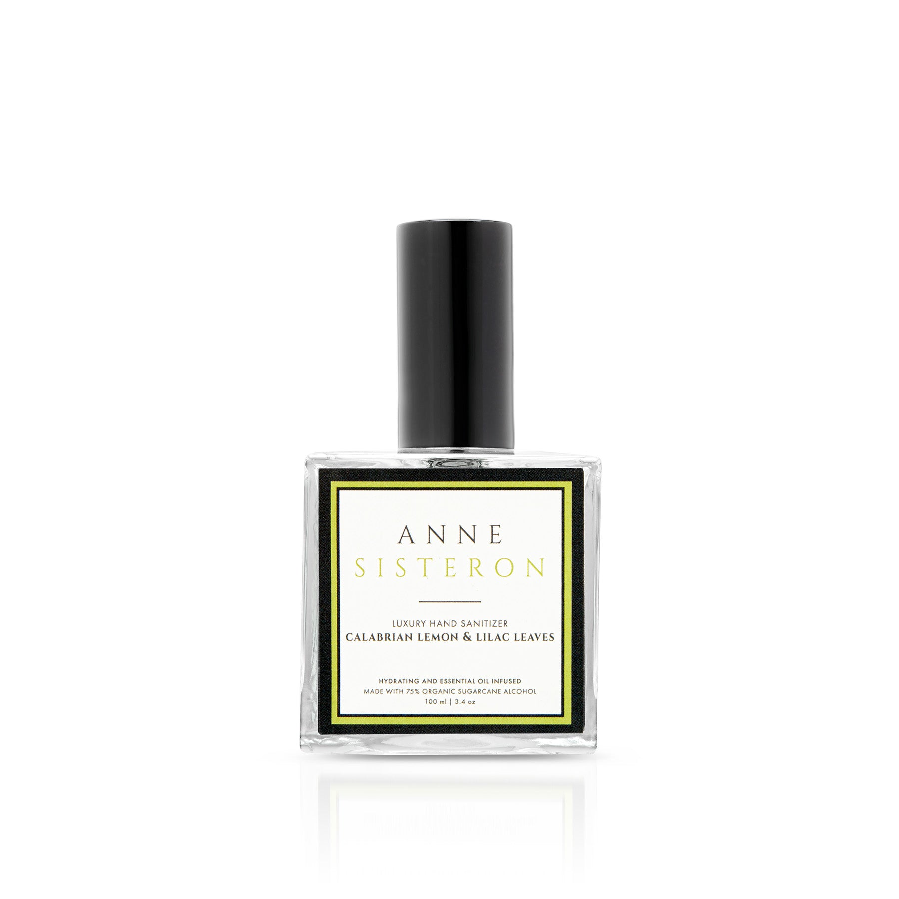 Anne Sisteron Large Hand Sanitizer - Calabrian Lemon & Lilac Leaves
