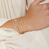 14KT Rose Gold Diamond Sloan Bangle Bracelet – Anne Sisteron