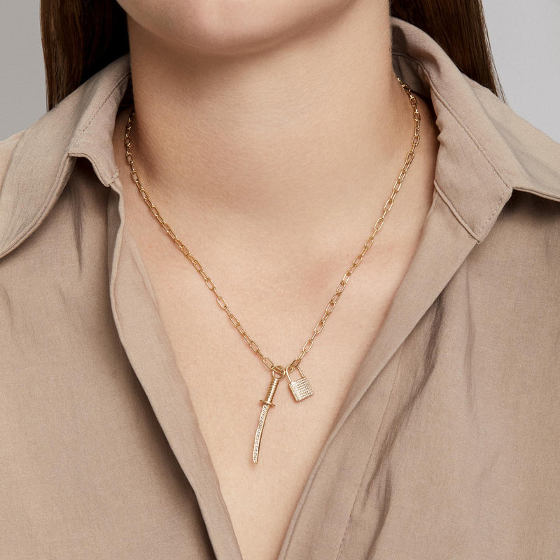 14KT Yellow Gold Linked Chain Lyla Necklace