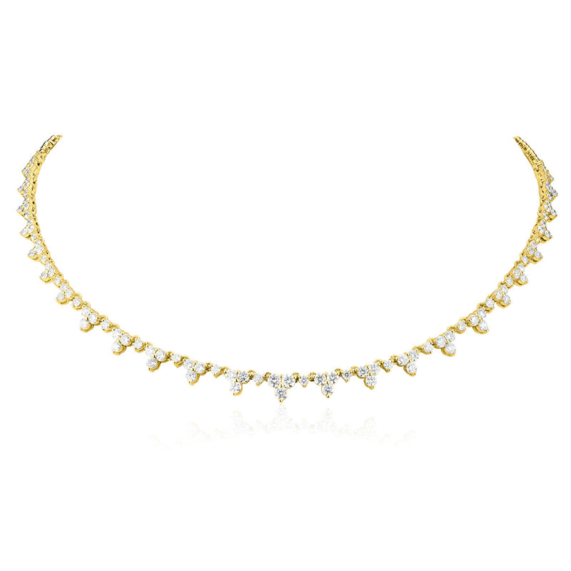 14KT Yellow Gold Diamond Luxe Clara Necklace