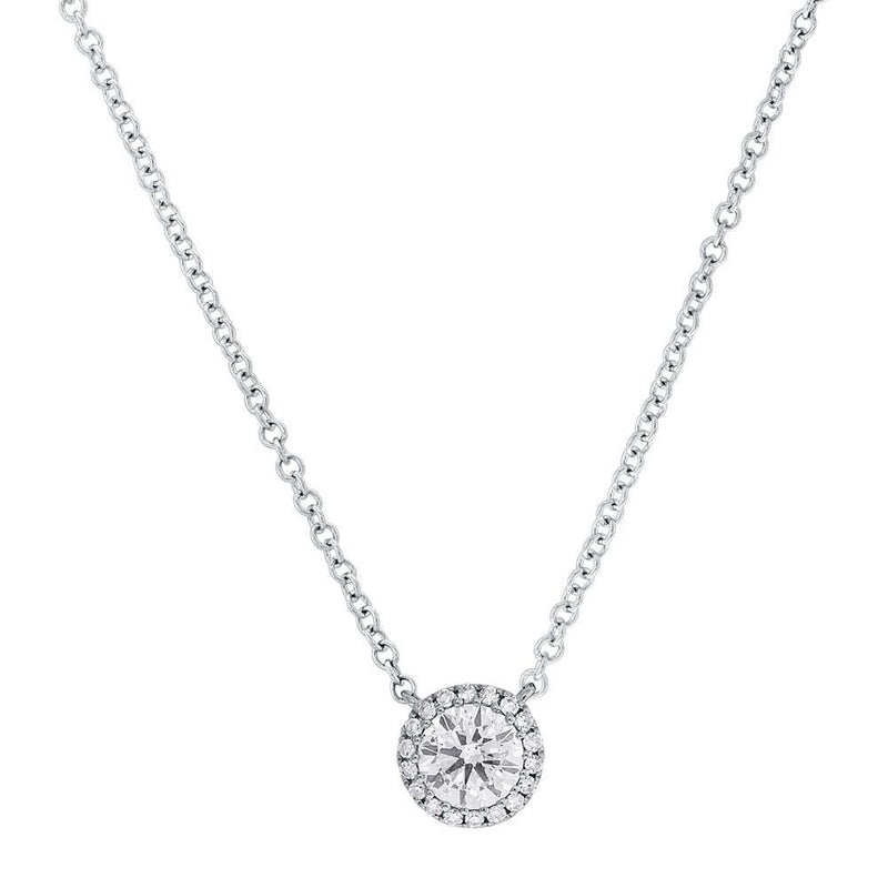 14KT White Gold Diamond Luxe Ava Necklace