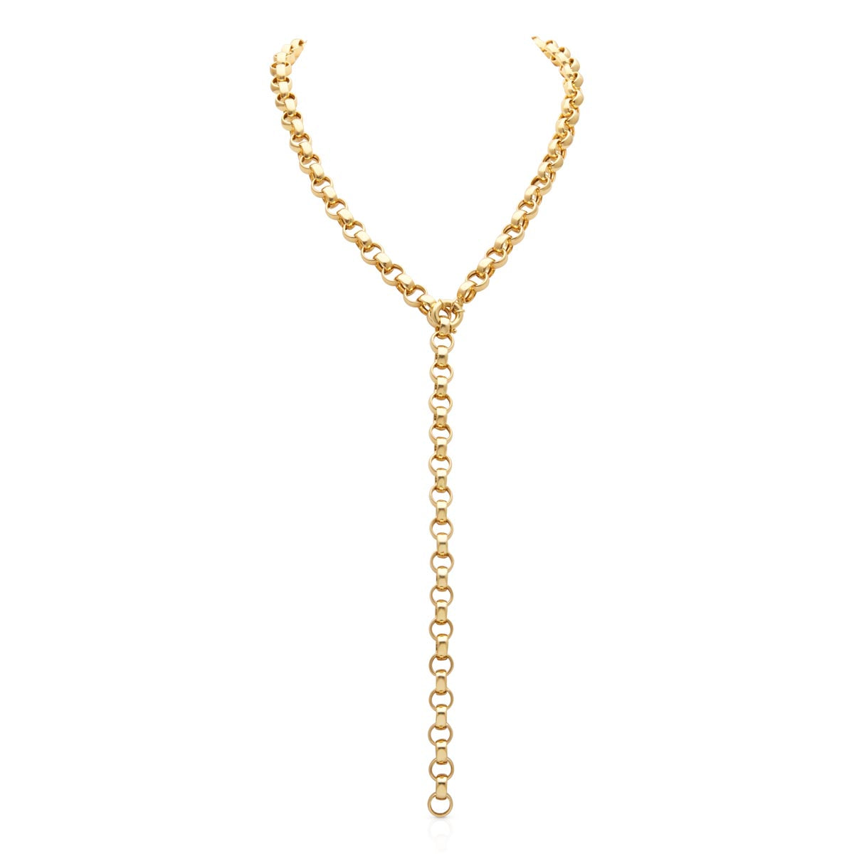 14KT Yellow Gold Chain Link Delphine 30