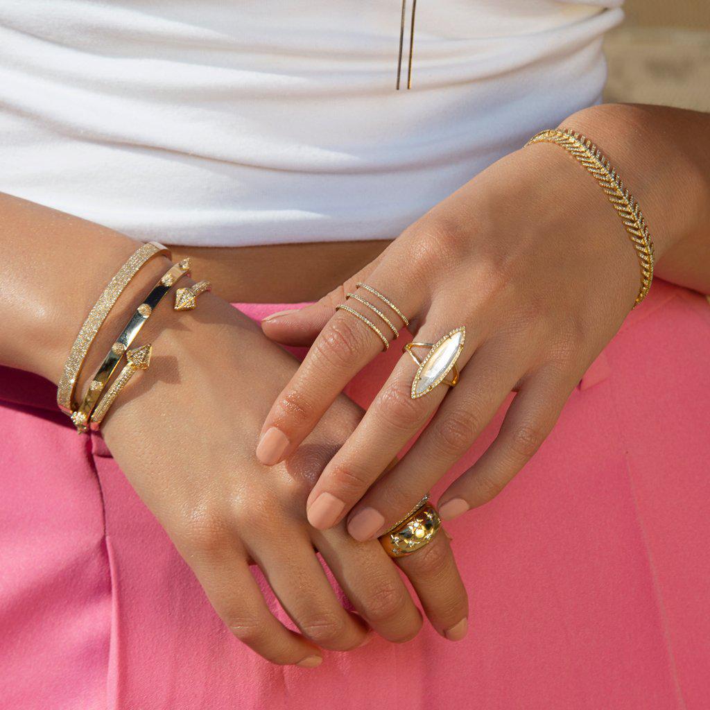 Rose Gold Bangle Bracelet