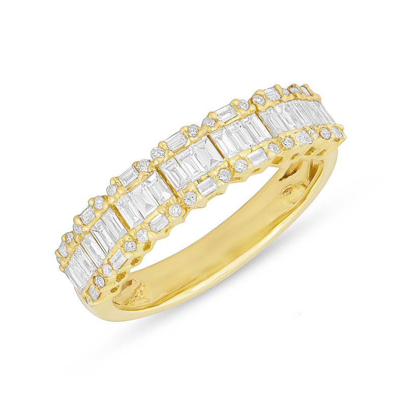 14KT Yellow Gold Baguette Diamond Ysabel Ring