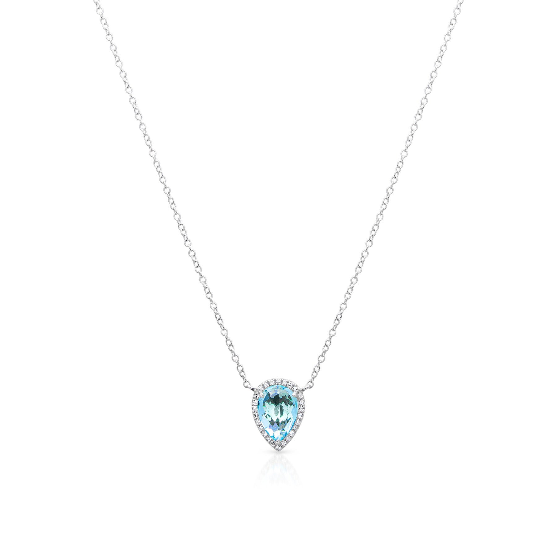 14KT White Gold Customize Your Own Sophie Necklace