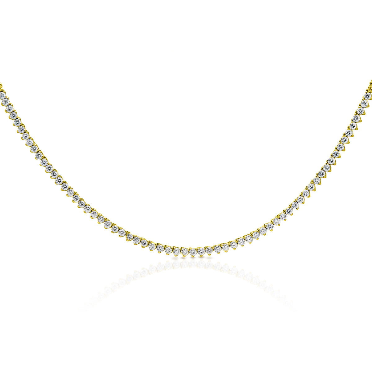 14KT Yellow Gold Diamond Liora Necklace – Anne Sisteron