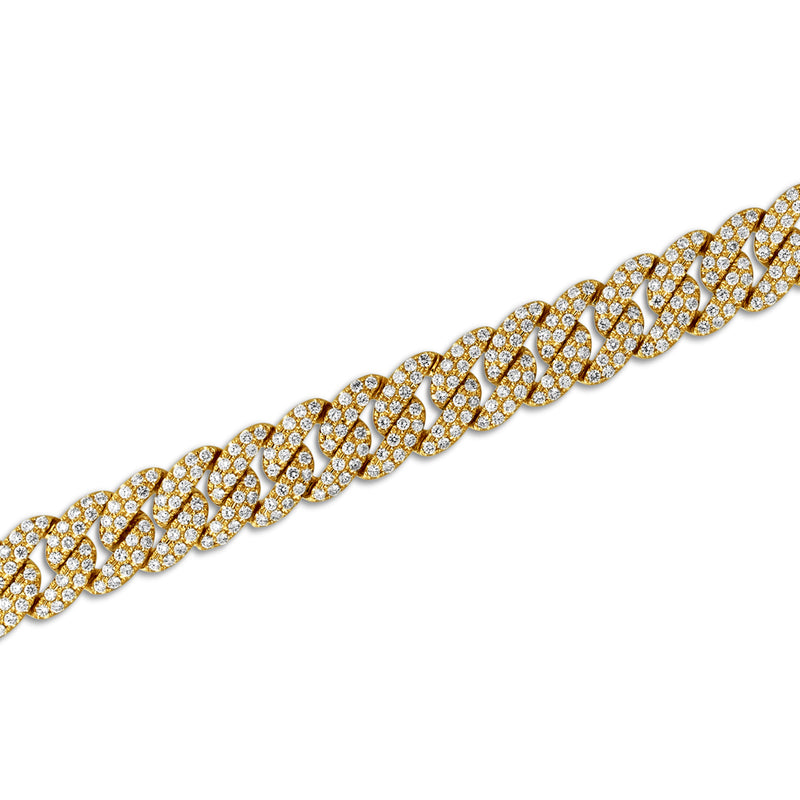 14KT Yellow Gold Diamond Luxe Carter Chain Link Bracelet
